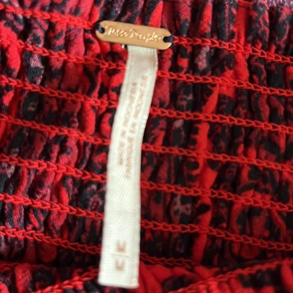 Free People Strapless  Romper Onesie Medium - Picture 6 of 8